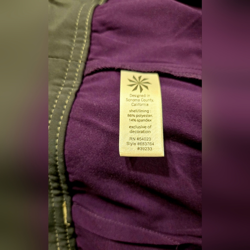 COPY - EUC Athleta A-Line Flared Whatever Skort Skirt in Dark Purple Size 12 - Picture 10 of 16